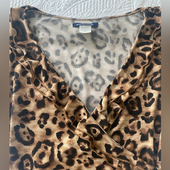 Boston Proper Faux Wrap Top - Picture 5 of 7